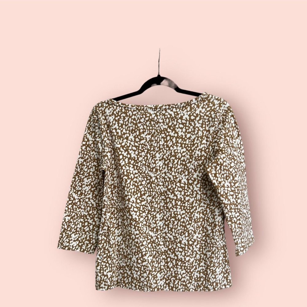 NWT: Talbots Tee/Rattan and Ivo